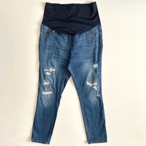Maternity Ankle Length Jeans Size 12